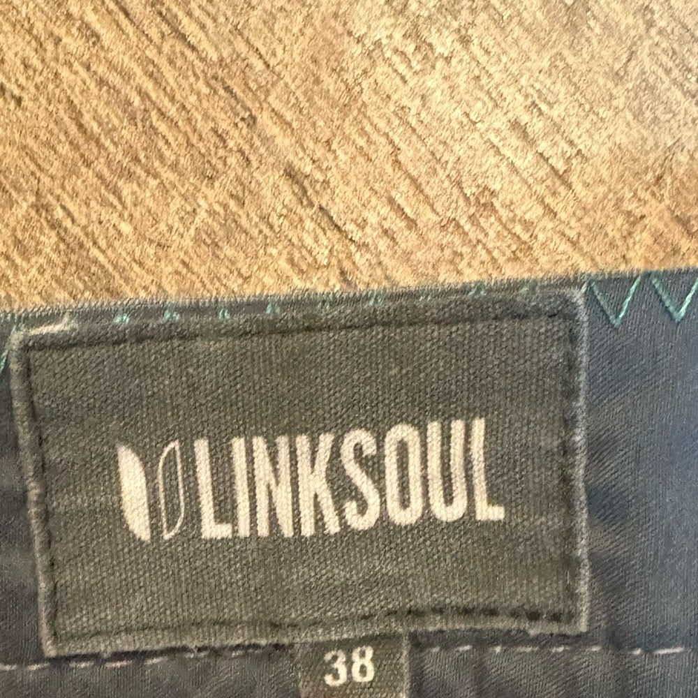 LinkSoul Men’s Size 38 Golf Shorts Performance Stretch 9.5” Inseam Gray - Picture 2 of 10